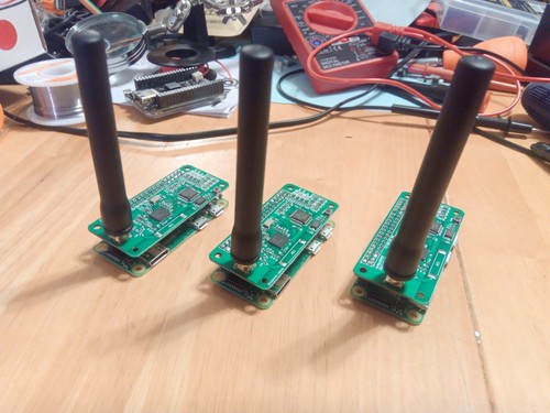 Jumbospot Ready to QSO + Raspberry pi +OLED +Antenna + Case + Micro SD