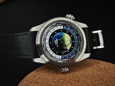 Merkur Universal Time Watch World Time complication, EU warehouse