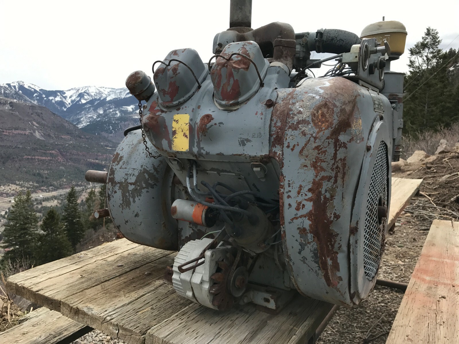 Wisconsin V460D Engine Rockford PTO 60 HP Air Cooled Fits V465D FREE SHIPPING!!!