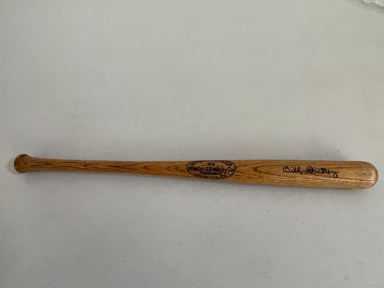 Very Rare Bill Dickey Louisville Slugger 40 Hillerich