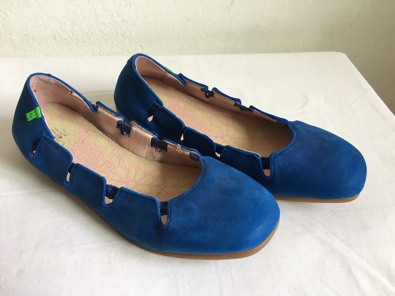 EL NATURALISTA Ballerinas Damen Gr. 37 blau Dani Garcia