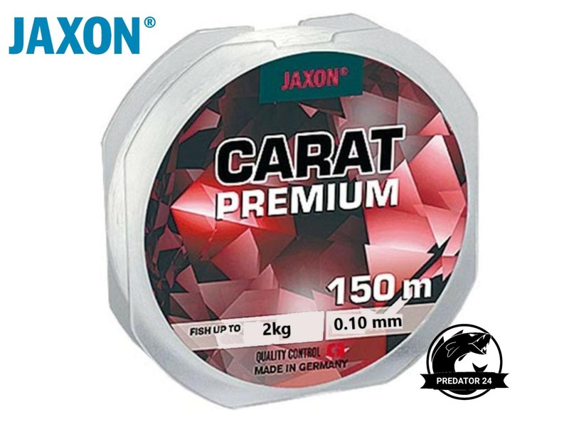 Angelschnur Jaxon Carat Premium 150m 0,10mm-0,45mm Monofile Made In Germany Top