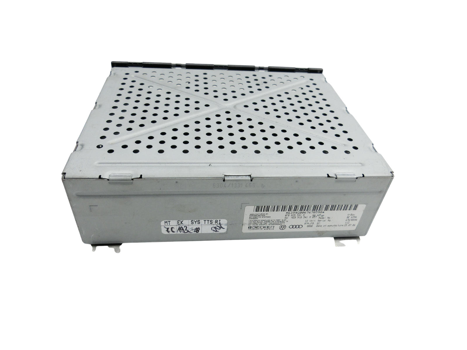 Autoradio RADIO Unità ricevente K-box BE6394 · per Audi A6 4F C6 qu 04-08 - Bild 1