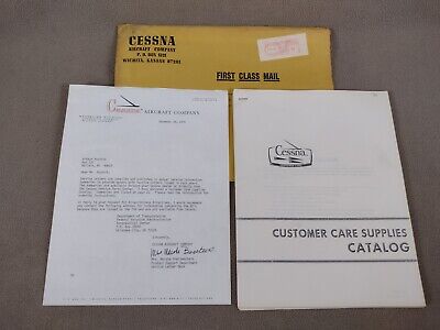 1974 Cessna Customer Care Supplies Catalog MK8404-11