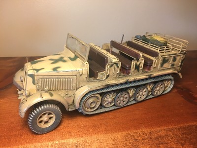 Forces Of Valor Unimax 1:32 German Hanomag Halftrack Sd. Kfz. 7 Normandy 80247