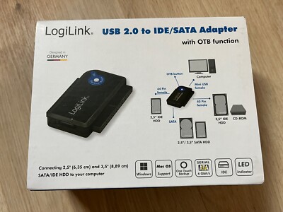 LogiLink USB 2.0 to IDE/SATA Adapter