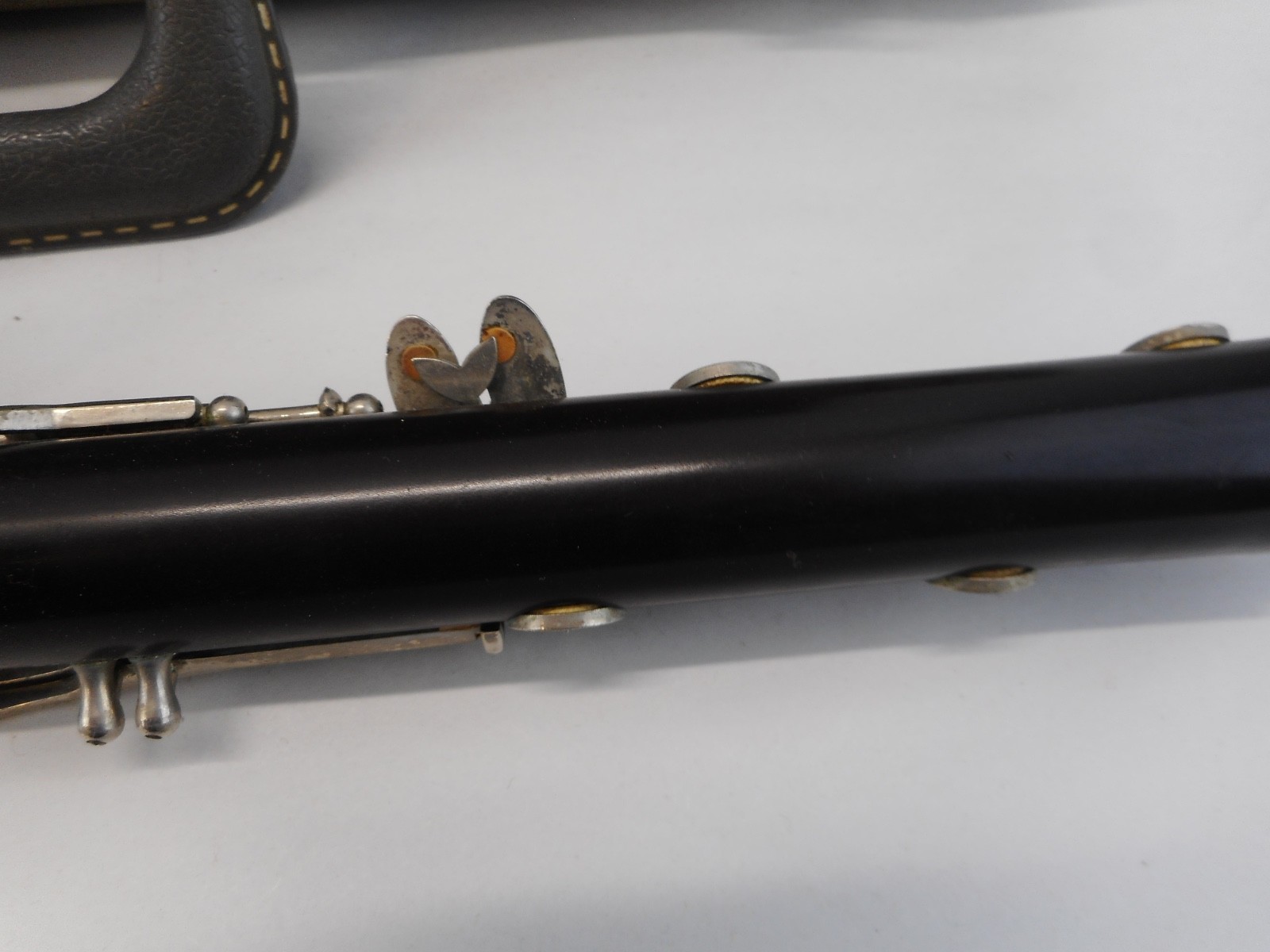 Vintage W. Schreiber & Sohne Bb Clarinet Germany With Case FREE US SHIPPING