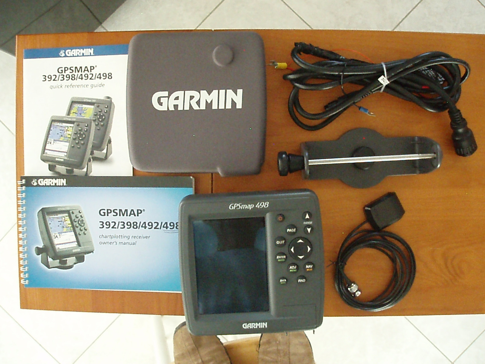 GARMIN 498 GPSMAP/Sounder Chartplotter. Exceptional Condition!
