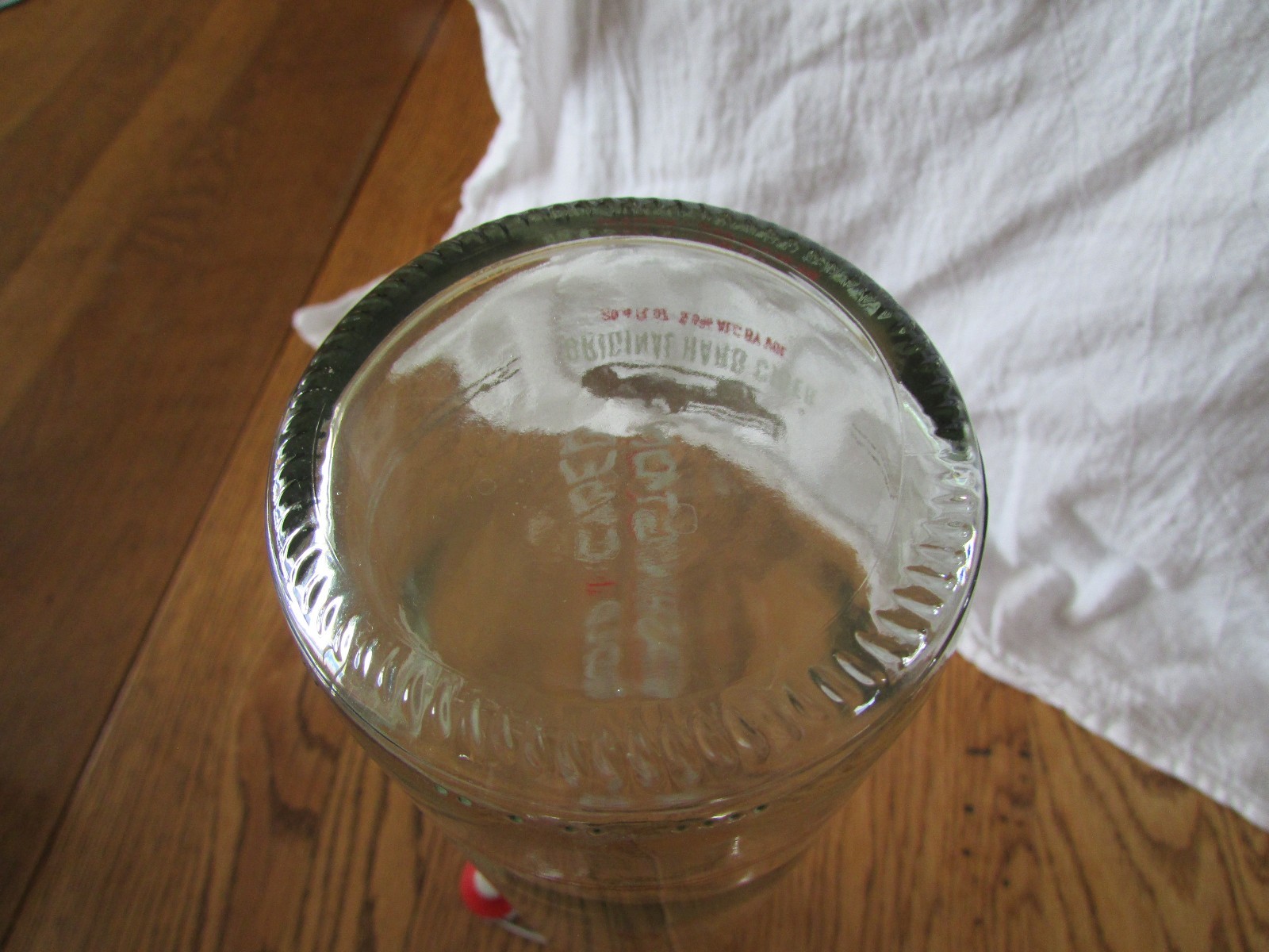 Washington Gold Cider Original Hard Cider Lock Top 25.4 oz Empty Bottle