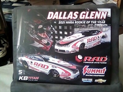 2023 DALLAS GLENN RAD TORQUE SYSTEMS CHEVY CAMARO PRO STOCK NHRA POSTCARD