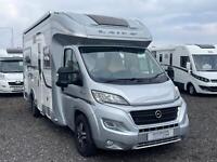 Laika Kreos 3008 6 berth 4 belts French bed Drop down bed