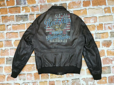 Redskins pilot leather best sale jacket