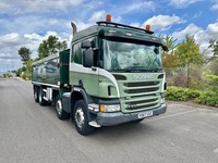 Scania P410 2017(67) 8x4 Sleeper cab tipper 