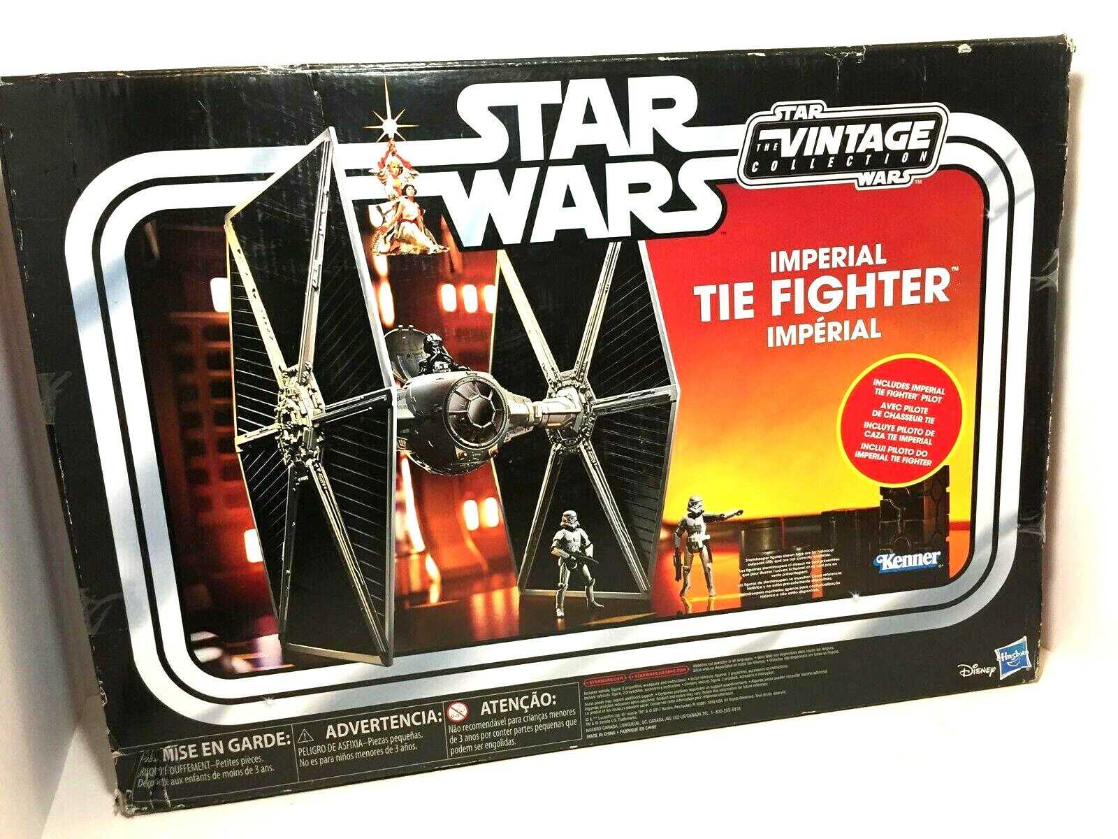 star wars the vintage collection imperial tie fighter with pilot