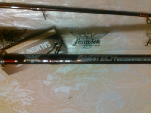 *NEW* FENWICK ELITE TECH SALMON/STEELHEAD 8'6 MEDIUM 2PC CASTING ROD