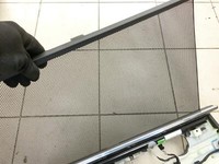 VW Phaeton 3D 01-07 Lang Türverkleidung Türpappe Rechts Hinten mit Sonnenschutzrollo Leder Grenadine Rot VW Phaeton... Vorschau 8