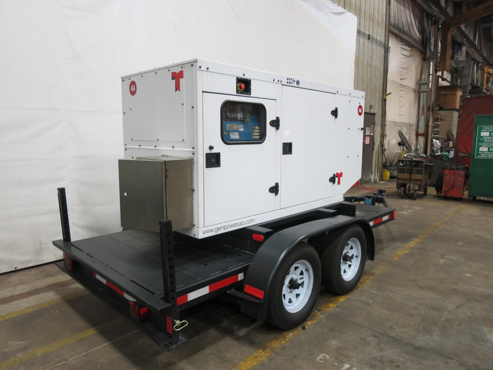 SDMO / John Deere, Rental Grade, 4045HF120 engine, 1073 Hrs, Yr'07 - CSDG # 2327