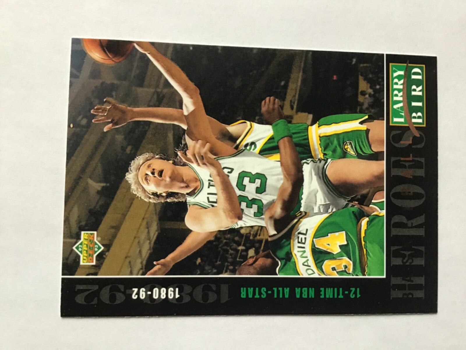 ＠NBA ブルズ コメモラティブカード (UPPER DECK 1992) Michael Jordan upper deck 1992 card #176 NBA Basketball