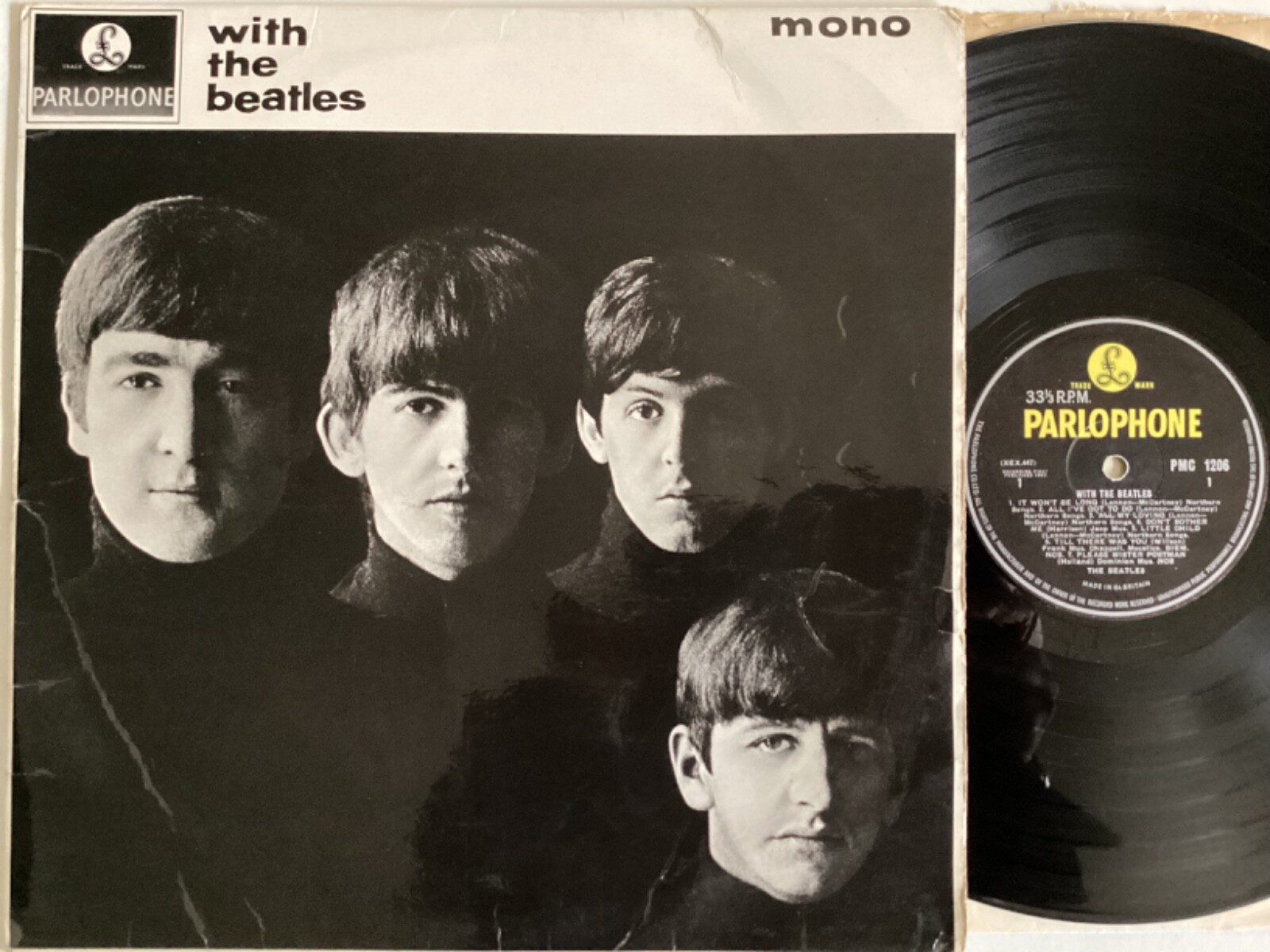 極美盤‼︎UKオリ盤マト1N/1N ビートルズ with the beatles THE BEATLES / WITH THE BEATLES : PREMIUM VINYL COLLECTION