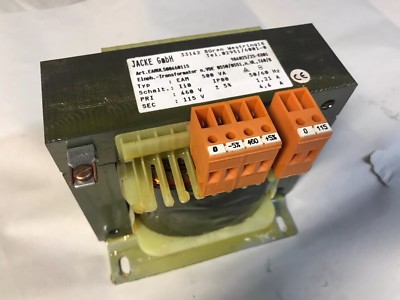NEW JACKE GMBH EAM 500VA Transformer EAMUL500460115 Pri. 460V Sec. 115V