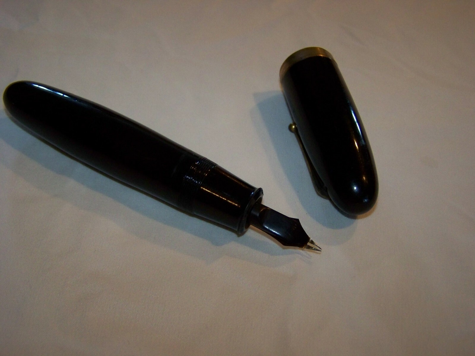 LARGE OVER-SIZED FOUNTAIN PEN Orium Nib New Clip Japan Vintage Collectible