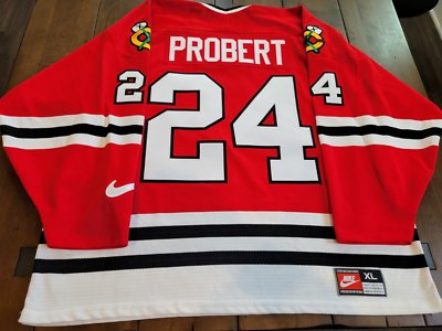 bob probert chicago blackhawks jersey