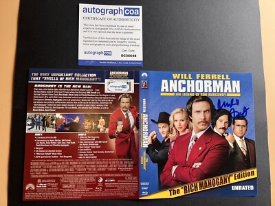 Judd Apatow Signed DVD Cover Anchorman autograph Funny People Knocked Up Comedy