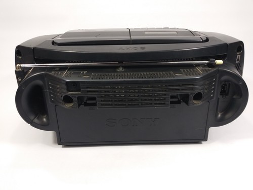 Sony CFD G50 PDW Power Drive Woofer Boombox CD Cassette Portable Radio Stereo