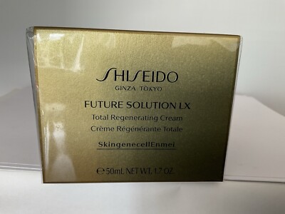 SHISEIDO FUTURE SOLUTION LX.   Total Regeneration Cream   SkingenecellEnmel.