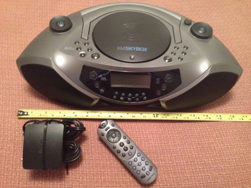 Sirius XM SKYBOX by Audiophase -Satellite/AM/FM/CD'S with Accessories