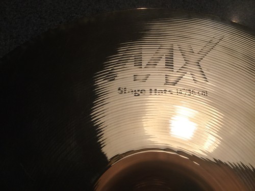 Sabian Hi Hat AAX Stage Hats 14” Cymbal Used In Very Good Condition