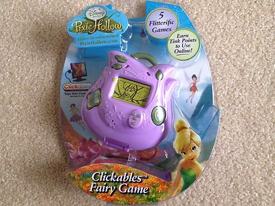 2008 Disney Pixie Hollow Clickables Fairy 5 Flitterific Games