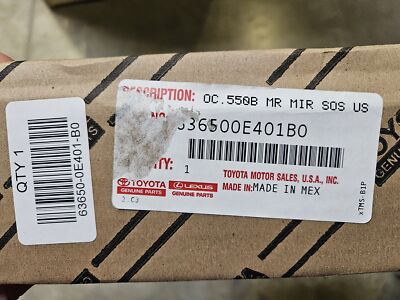 Genuine OEM Toyota 63650-0E401-B0 Roof Console Map Lamp Assy