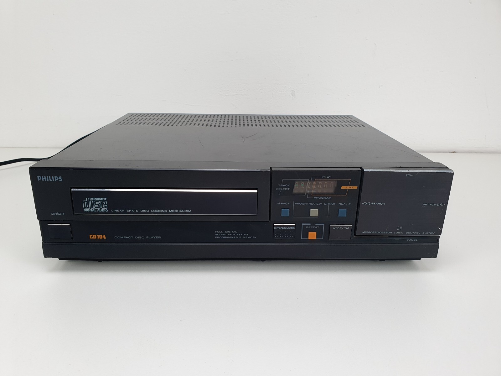 Philips CD104 Vintage CD player - Black - Fully working | eBay