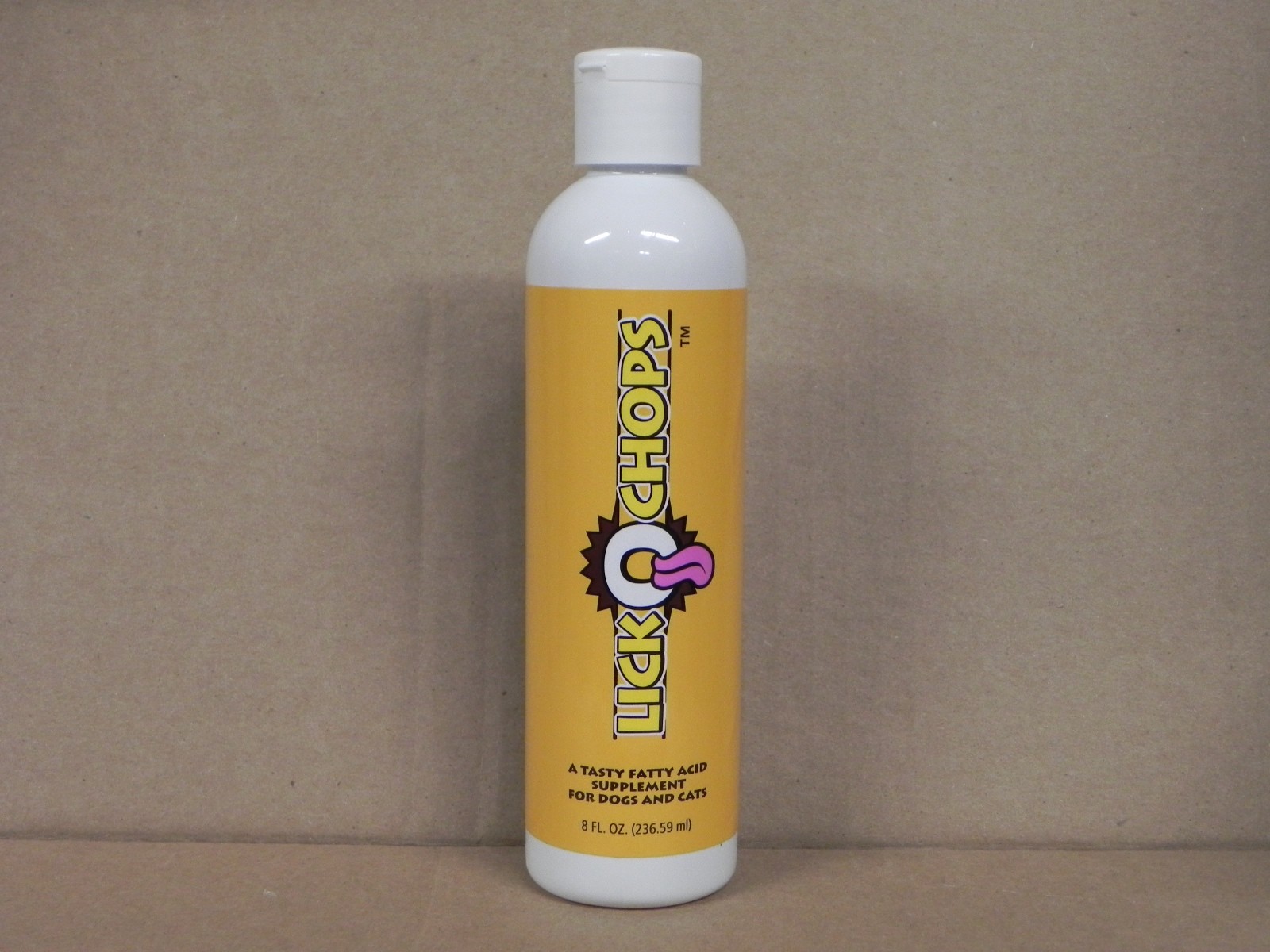 1 New 8oz Tube of Dinovite Liquid & 8oz Bottle LickOchops - Supp. for Dogs