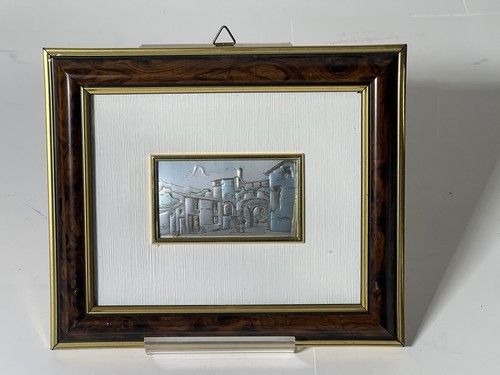 銀版画　イタリア製　　Silver art made in Italy Mida Italy Argenti Art 925 Sterling Silver 2.5