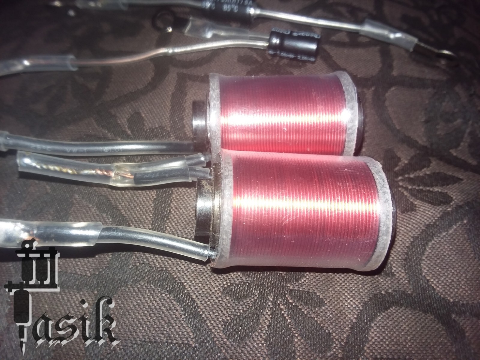 1 1/4 tattoo coils handwrapped FAT 1/2