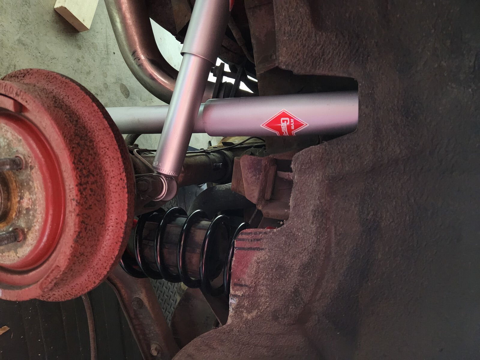 KYB Shocks Gas-A-Just Monotube Rear Shock 78-93 Mustang/Capri/Zephyr KYB Shocks Gas-A-Just Monotube Rear Shock 78-93 Mustang/Capri/Zephyr