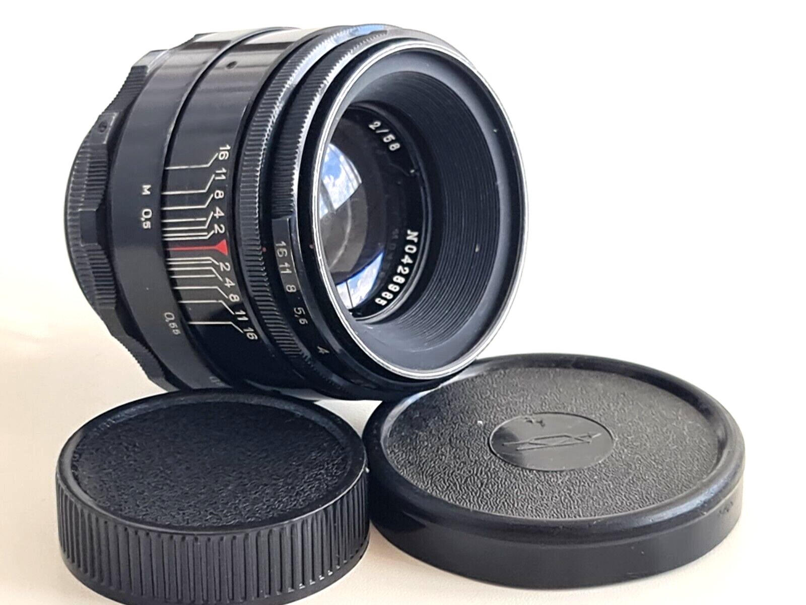 Rare KMZ! Helios 44 58mm F/2.0, M42 mount, USSR Lens! SERVICED! s/n: 0428965