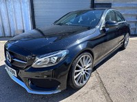 2018 18 REG MERCEDES C CLASS C200 AMG LINE 1.6 AUTO DAMAGED REPAIRED