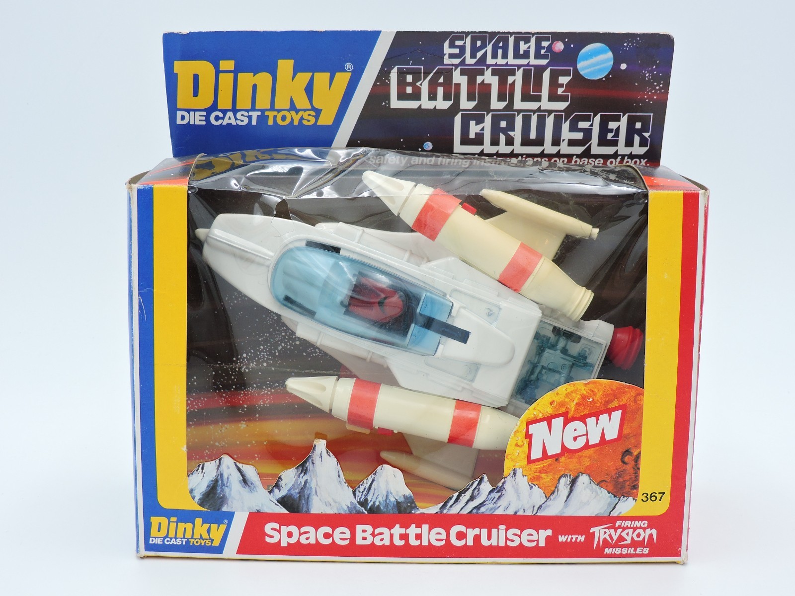 Space Battle Cruiser 367 DINKY Toys NEW in Box vintage 1979