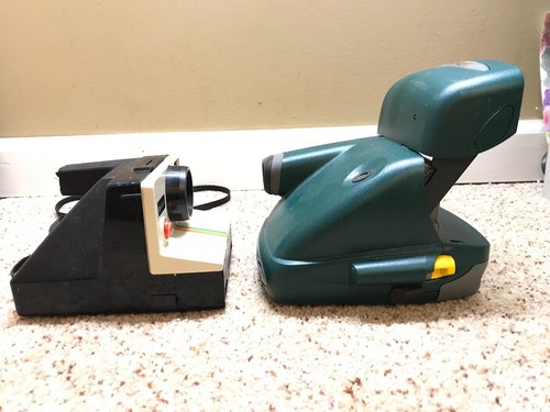 Vintage Polaroid One Step Camera Rainbow Broken Untested As Is