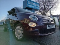 2018 Fiat 500 1.2 Pop Euro 6 (s/s) 3dr HATCHBACK Petrol Manual
