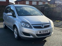 2013 Vauxhall Zafira 1.6 16V Exclusiv Euro 5 5dr MPV Petrol Manual