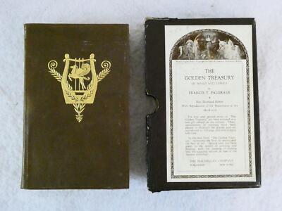 The Golden Treasury 黄金の宝庫 1922年 大正11年 Francis T. Palgrave GOLDEN TREASURY OF SONGS AND LYRICS 1922