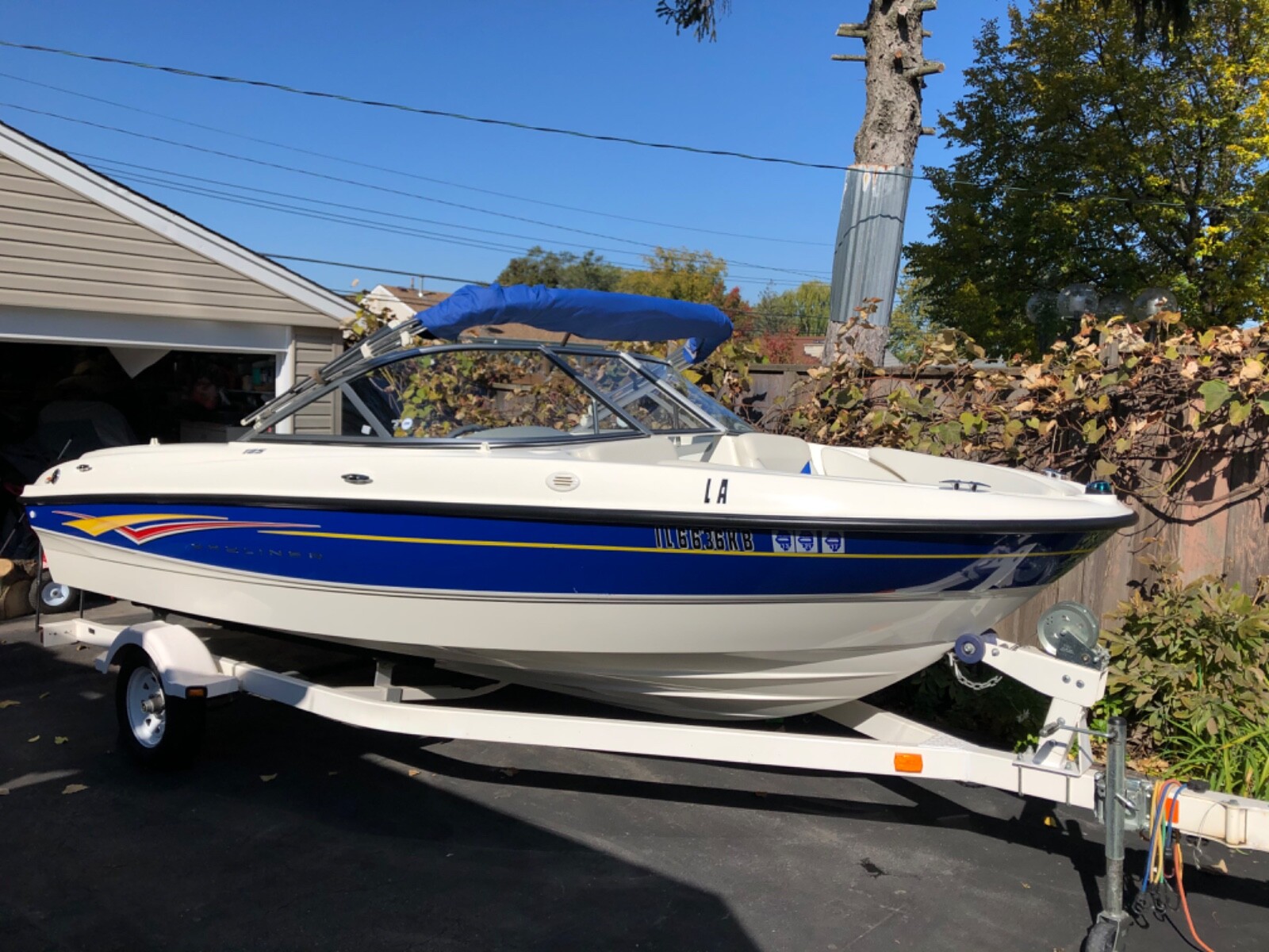 2007 Bayliner 185 BOAT AND TRAILER PACKAGE Mint one owner 30 hours only