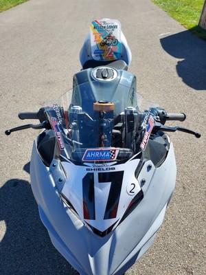 2018-2021 Kawasaki Ninja 400 Trackday or Race Numberplate Set | Rear