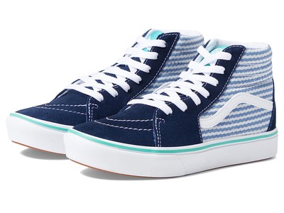 Кроссовки и спортивная обувь для мальчиков Vans Kids ComfyCush SK8-Hi (Little Kid)