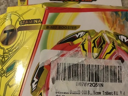 2018 Beyblade Burst B-103 SCREW TRIDENT.8B.Wd