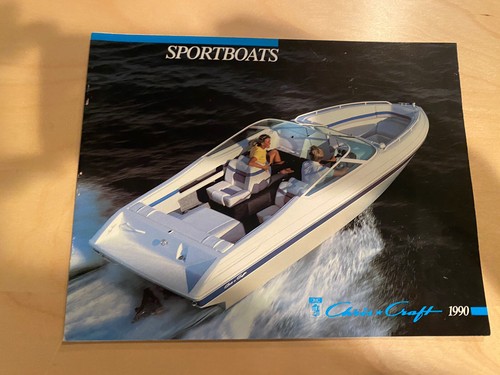 Chris Craft 1990 Sport / Fishing Boat Brochure / Catalog | eBay